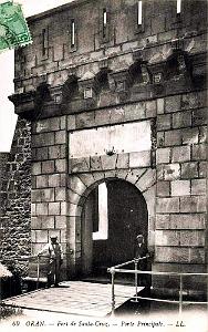 ORAN - FORT DE SANTA-CRUZ - PORTE PRINCIPALE